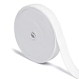 織ゴム ゴム紐 平ゴム 40 mm巾 黒 20m巻 厚め 厚さ1.1 mm ウェストゴム ゴムバンド ゴムひも 織りゴム パジャマゴム 弾性バンド ゴムベルト ハンドメイド 手芸 裁縫材料 服アクセサリー ズボン用 交換バンド パンツゴム 幅広 太幅 お徳用 ブラック [並行輸入品]