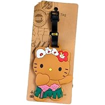 Amazon.co.jp: ラゲッジタグ かわいい ハローキティ日焼けシリーズ