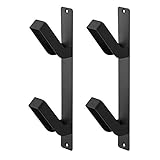 掃除機ストッカー ウォールクリーナーツールホルダー TOWER タワー2個組(ブラック)