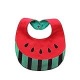 Morninggold ベビー ビブ 赤ちゃんのためのコットン制 三角 よだれかけ 無地 バンダナ型 （4枚） (X1)