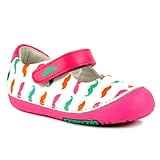 モモ ベビー ファースト ウォーカー/幼児用マスタッシュ マニア デザイン メリー ジェーン レザー シューズ チェストナッツ 米国幼児用サイズ7.5 M (インポート)