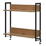 R・Fヤマカワ ワーキングデスク 上置ハイシェルフ W786×D280×H753mm GZUSRH-800 ウォルナットB