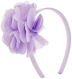 playette by goldbug サテンフラワーカチューシャ パープルカラー 43948