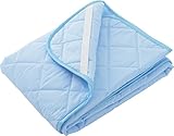 エムール アウトラスト(R) ベビー敷きパッド 70×120cm 温度調節 ブルー [Baby Product]