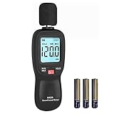 騒音計 騒音測定器 ノイズ測定器 30-130dBA 手持ちサウンドレベルメーター 音量測定 騒音レベル測定 小型デジタル騒音計