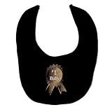Silly Souls Baby Bib, Black/Gold, 0-2 Years by Silly Souls [並行輸入品]