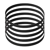 5 ミリメートル幅交換用ベルトセットターンテーブルベルト耐久性のあるゴム CDROM ドライブとポータブルプレーヤー用交換用平ベルトカセットレコーダー用プレーヤー用ゴムベルト