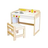 大和屋 フリッピー デスクでままごと デスク&チェア 天板を裏返すだけ