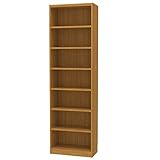 SHIRAI タナリオオーダーラック 高さ198 cm幅57 cm奥行29 cmナチュラルチーク色棚強度ST追加棚板1型番TNL-EM19857MSTF2NT1