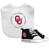 Baby Fanatic Bib with Pre-Walkers, University of Oklahoma by Baby Fanatic