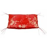 置物 用 ミニ 座布団 14cm 20cm 24cm 仏像や招き猫や水晶や風水置物 赤 座布団 (20cm×20cm)