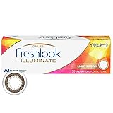 フレッシュルック デイリーズ イルミネート ライトブラウン 30枚入 【BC】8.6【PWR】-3.00 +オリジナル左右シール付