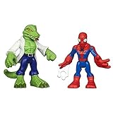 Playskool Heroes Marvel Super Hero Adventures Spider-Man and Lizard Figures [並行輸入品]