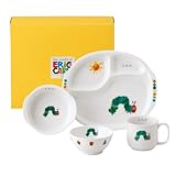 【名入れ】お食い初め 離乳食 ベビー食器 陶器 食器セット 【はらぺこあおむし　もぐもぐｾｯﾄ】