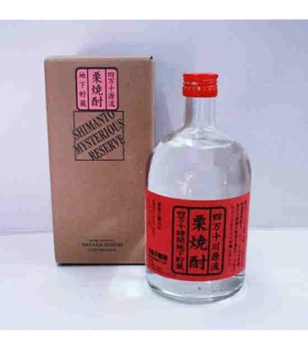 Amazon.co.jp: 無手無冠 四万十ミステリアスリザーブ 栗焼酎原酒 長期