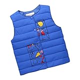 Cutelove　チョッキ　ベスト　ジャケット　羽毛　袖無し　男の子　女の子　ベビー　ボーイズ　ガールズ　赤ちゃん　キッズ　幼児　秋　秋　可愛い　素敵　暖かい　防寒　保温　カジュアル　普段着　韓国