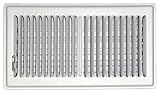 Speedi-Grille SG-610 FLW 6-Inch by 10-Inch White Floor Vent Register with 2 Way Deflection [並行輸入品]