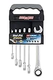 Channellock 38036 Uni-Fit Ratcheting Wrench Set, 6-Piece [並行輸入品]