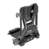 SmallRig V マウント バッテリー プレート 1/4"-20 & 3/8"-16 ネジ穴付き V ロック バッテリー マウント プレート L 字型コンパクト 折りたたみ式工具不要 DSLR カメラ ジンバル 三脚用 4505