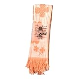 シンジカトウ スナッグタオルマフラークール クローバー ピーチ SKMT060-02