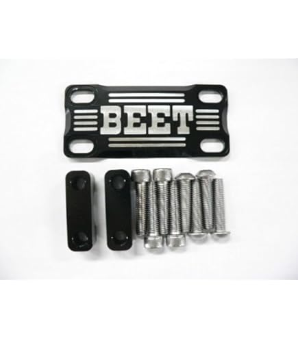 ハンドル クランプ ブレース キット beet BEET 黒 ブラック BEET ハンドル周辺パーツ ハンドルクランプブレースキット