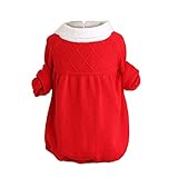 Cutelove　カーバーオール　ロンパース　ラペル　ニット　編み物　長袖　女の子　ベビー　赤ちゃん　幼児　ベビー服　秋　冬　可愛い　ファッション　素敵　カジュアル　普段着　チュチュベビー　開きスナッ