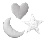 petitpraia Piu Piu Gris Cushions by Petit Praia
