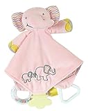 Stephan Baby Chewbie Activity Toy and TeeTher Security Blanket, Pink Elephant [並行輸入品]