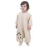 G ' Abigale Fairy 100 % Organic Cotton Lovely Monkey Baby Sleepingラックバッグ US サイズ: L カラー: ベージュ