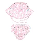 バンキンス スイムナッピー+ハットセット【日本正規品】水着 帽子 UPF50+ 洗濯機OK 1歳 シーユニコーン SDH960-24M