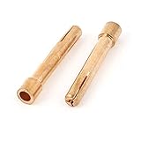 uxcell TIG溶接トーチ用 銅 コレット　交換 1.6mm　2個