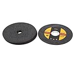 uxcell カットオフホイール 切削工具 研削砥石 ステンレス鋼向け 105mmx1.2mmx16mm 5個入り