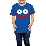 Ariesシャツ 2歳～６歳子どもＴシャツスライム 顔芸 子供服 RoyalBlue 3 Toddler