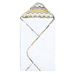 Trend Lab Buttercup Zigzag Bouquet Hooded Towel by Trend Lab