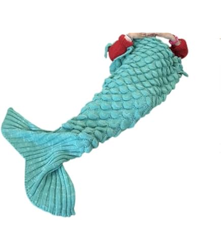 Amazon｜マーメイドブランケット ブランケット マーメイド 人魚 毛布
