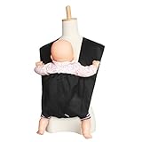 tacmamy(タックマミー) 抱っこひも シンプル無地ヴィンテージ 綿100％ 日本製 (XS, ヴィンテージブラック)