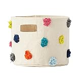 ペア Pehr 収納ボックス ストレージ おむつポーチ おもちゃ おむつ 収納 Sサイズ MINIS Pom Pom Multi