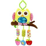 SKK Baby Clip on Hanging Activity Toy With Rattle Wind Chims [並行輸入品]
