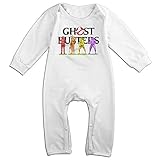 Kamifa カミファ ゴーストバスター カートゥーン ヒーロー 長袖ベビー服 ジャンプスーツ 赤ちゃん ファッション White 24 Months