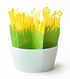 [エコ加湿] 電源不用！自然気化式 ガーデンフラワー 加湿器 フィルター＋容器セット