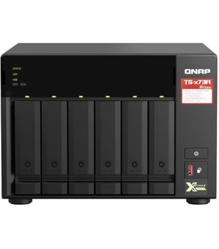 QNAP TS-664-8G-US 6 Bay High-Performance Desktop NAS with Intel