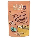 外国からの出荷Ella's Kitchen Organic Salmon Risotto Stage 3190g