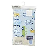 西松屋 [CHチェロキー] 掛布団カバー（どうぶつ・くるま）　ブルー