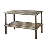 東洋ケース 木製 マルチラック ブラウン 48×26×32.5cm Wooden Multi Rack 2段 WMR-DBR