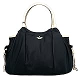 (ケイトスペード) kate spade ケイトスペード マザーズ バッグ PXRU6134-001 CLASSIC NYLON STEVIE BABY BAG BLACK [並行輸入品]