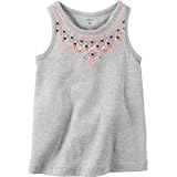 Carter's(カーターズ) パフプリントタンク グレー トップス半袖Tシャツ 3ヶ月【並行輸入】