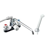 LIXIL(リクシル) INAX 2ハンドルシャワーバス水栓 ホールインワン専用浴槽水栓 BF-M607H-GA