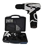 DIY Girls DIY女子専用 軽量 コードレス 充電式 電動ドリルドライバーセット12v 女性にも使いやすい ビット ドリル セット （グレー）