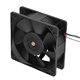 VBESTLIFE DC 12V 2.7A 6000RPM回転速度冷却ファン 交換用4ピンコネクタ、低ノイズ 絶縁抵抗 80,000h作業寿命 冷却ファン Antminer S7 S9に対応