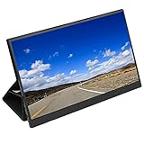 ポータブルモニター、17.3インチ1080PフルHD USB C HDMIコンピューターラップトップディスプレイ、携帯電話コンピューター用の外付けスクリーン、タッチスクリーンをサポート